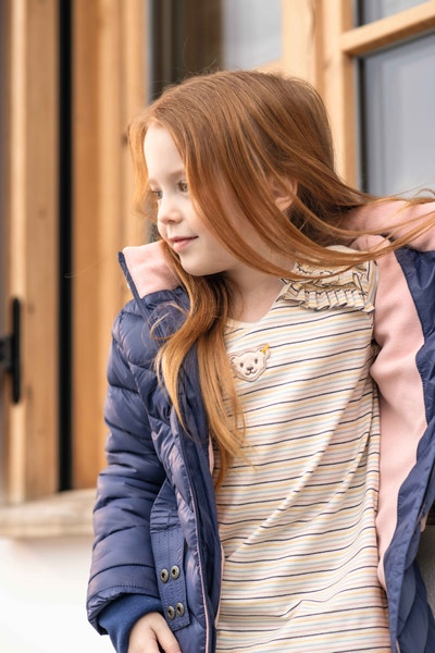 Jacke, dunkelblau für Mädchen