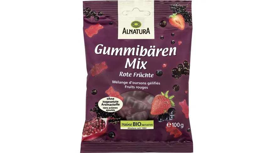 Alnatura Bio Gummibären Mix 100 g