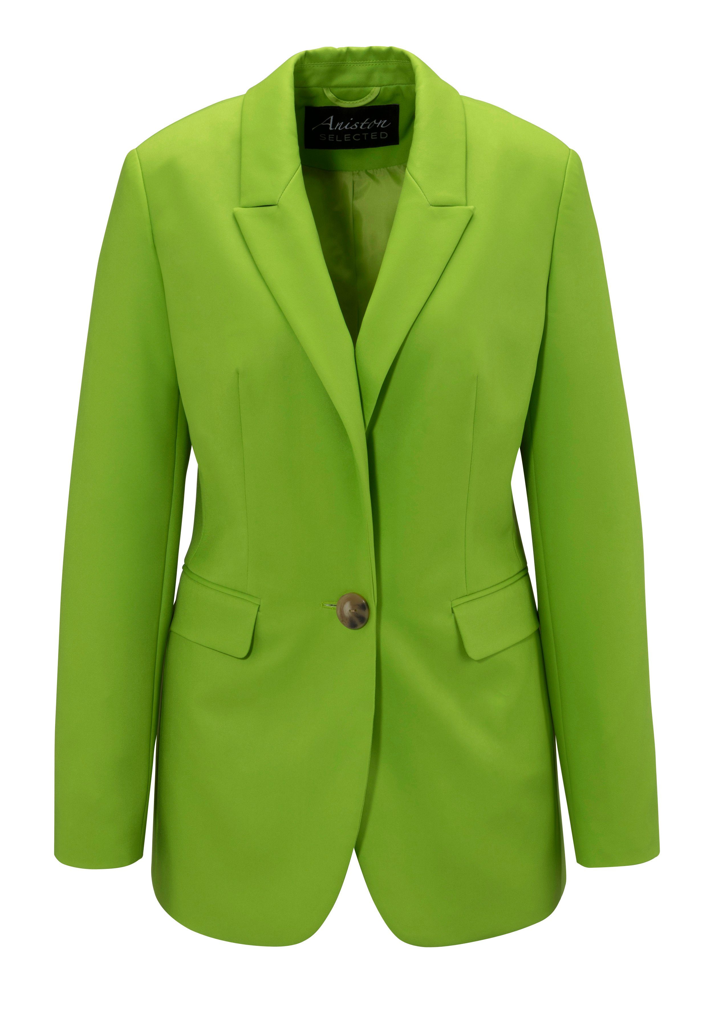 Aniston SELECTED Longblazer in trendy Farbpalette - NEUE KOLLEKTION