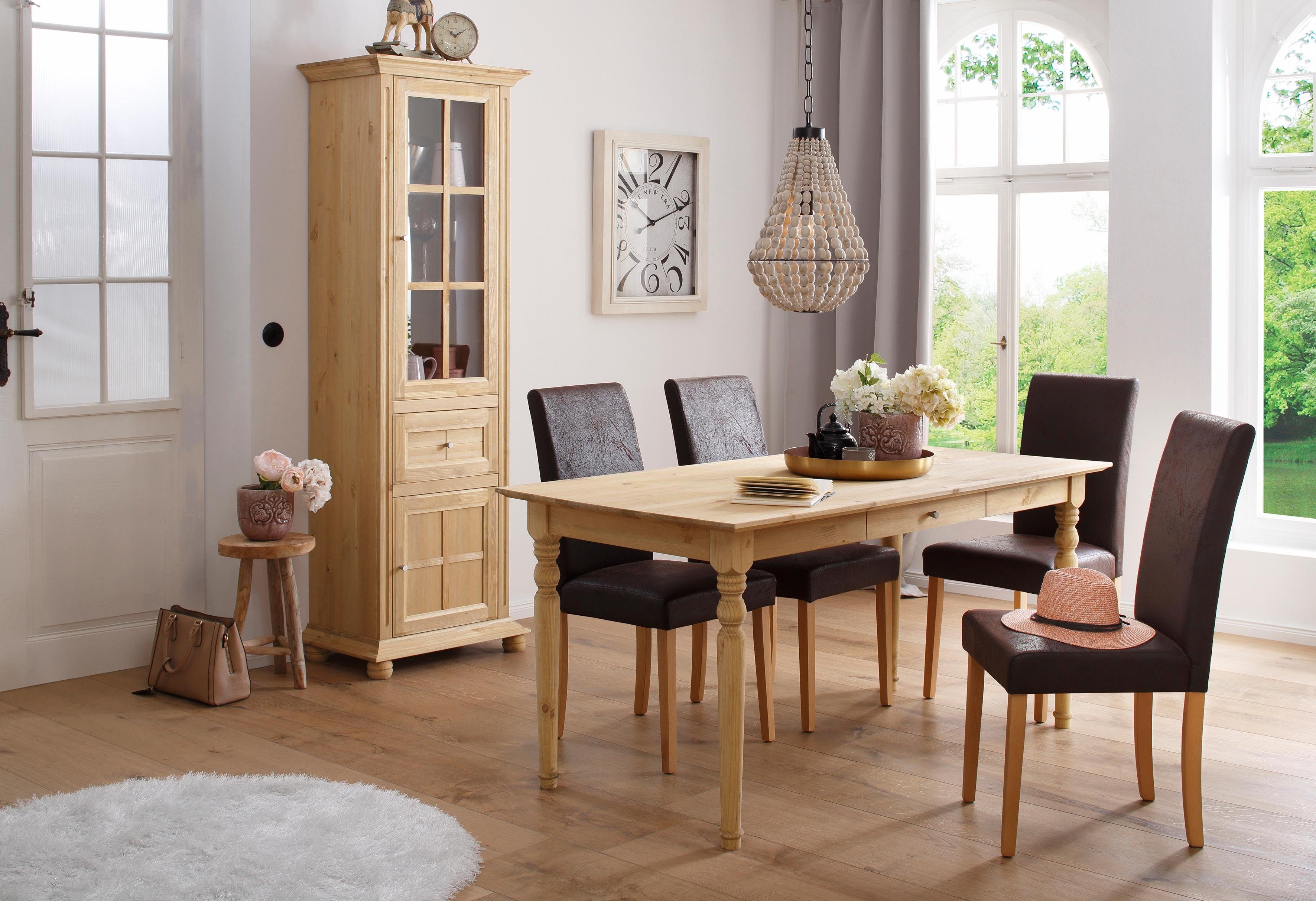 Home affaire 4-Fußstuhl Roko (Set, 2 St), im 2er, 4er oder 6er-Set