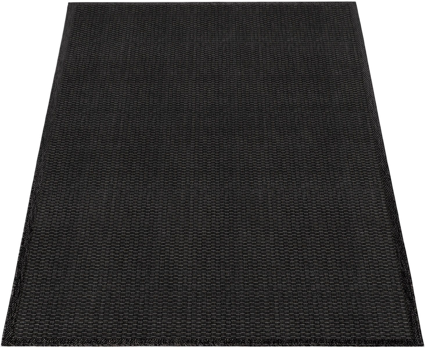 Teppich Timber 125, Paco Home, rechteckig, Höhe: 4 mm, Flachgewebe, Sisal Optik, auch als Läufer, In- und Outdoor geeignet