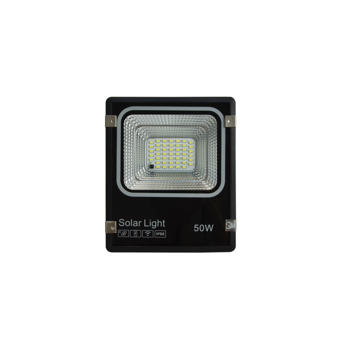 LUXULA Solarstrahler, LED-Fluter, Solar mit Akku, 6 W PV