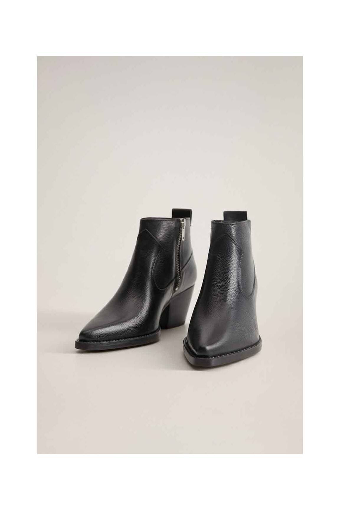 Mango Bottines Femme couleur noir