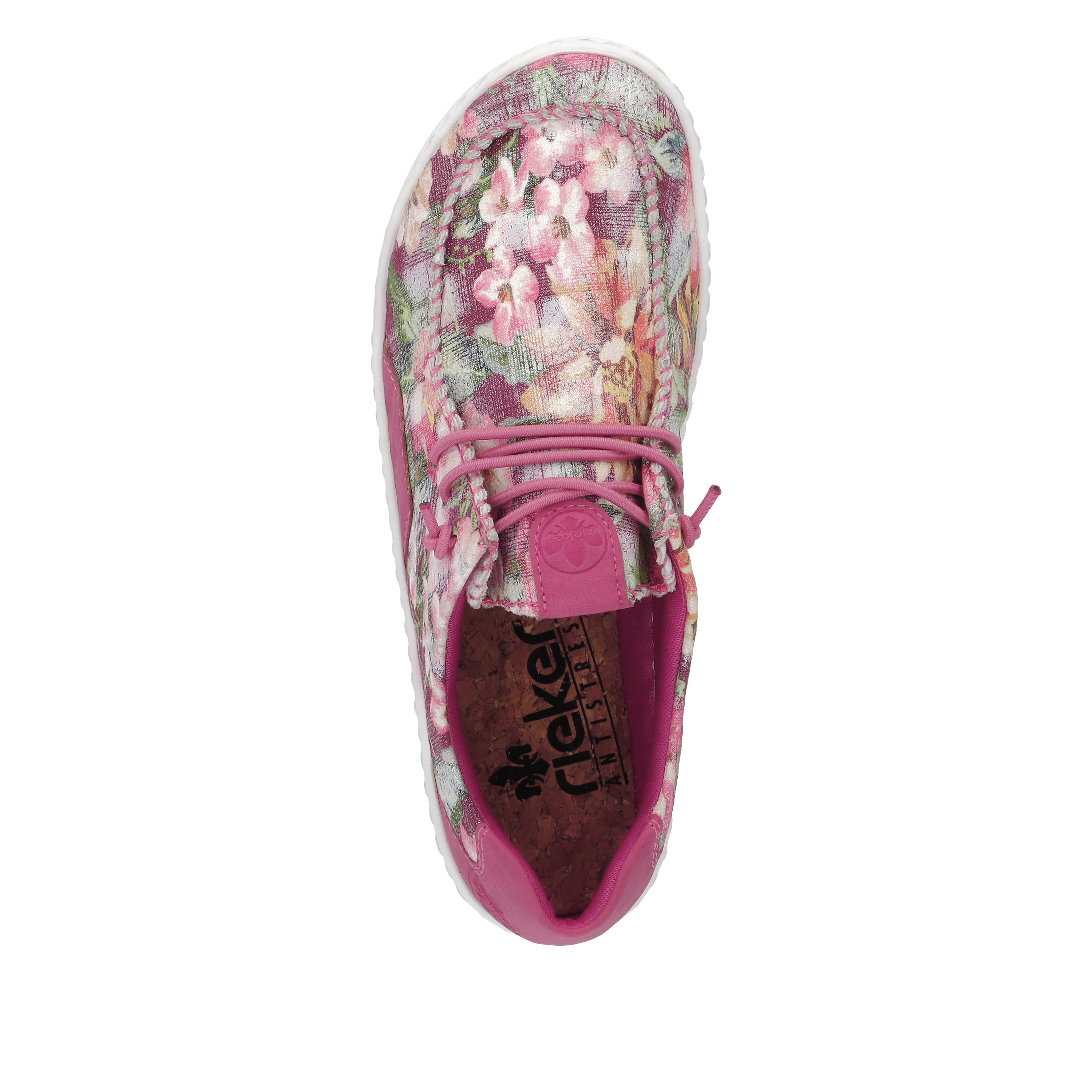 Rieker Damen Slipper magenta-multi