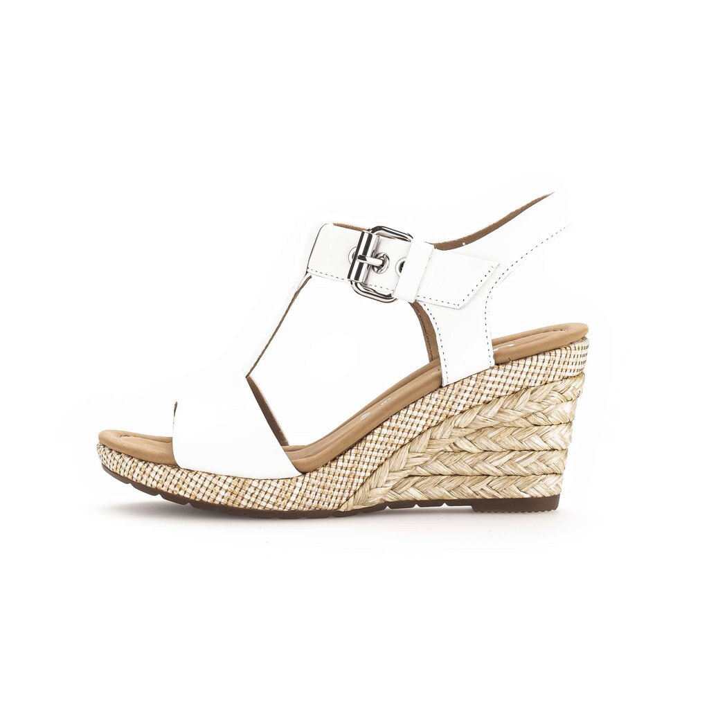 Gabor comfort Keilsandalette weiß