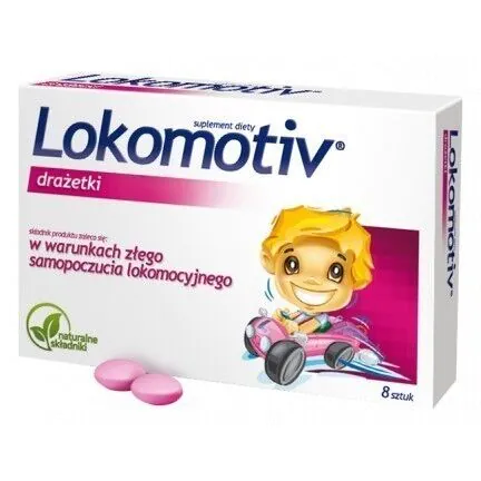 Lokomotiv, Dodatak prehrani za simptome mučnine prilikom putovanja, Dražeje