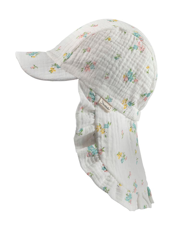 Sterntaler Nackenschutzcap in Weiß günstig kaufen
