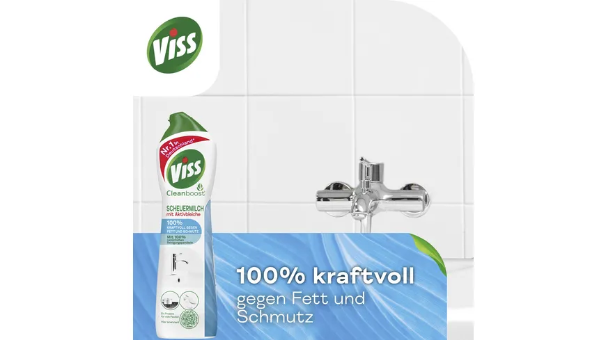 Viss Scheuermilch mit Aktivbleiche 500 ml