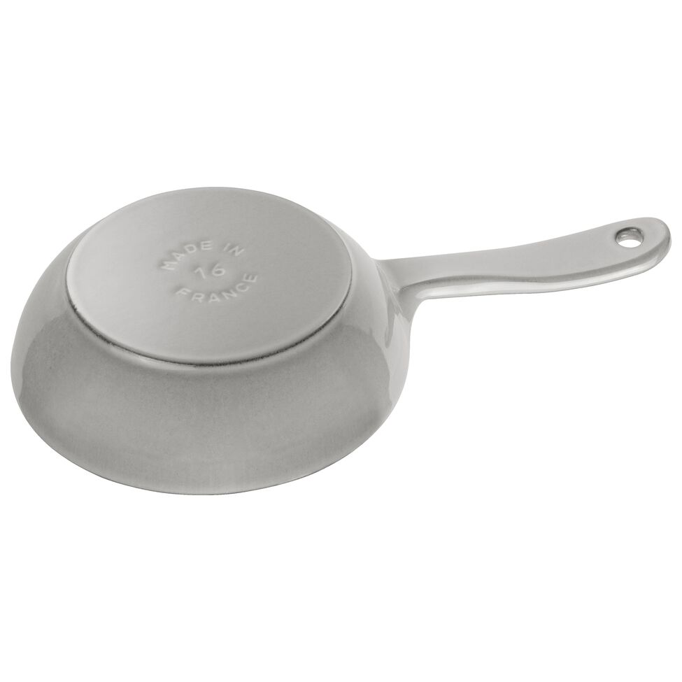 Bratpfanne 16 cm, Gusseisen, Graphit-Grau