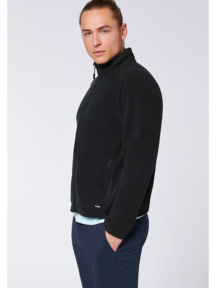 Chiemsee Fleecejacke in Schwarz günstig kaufen