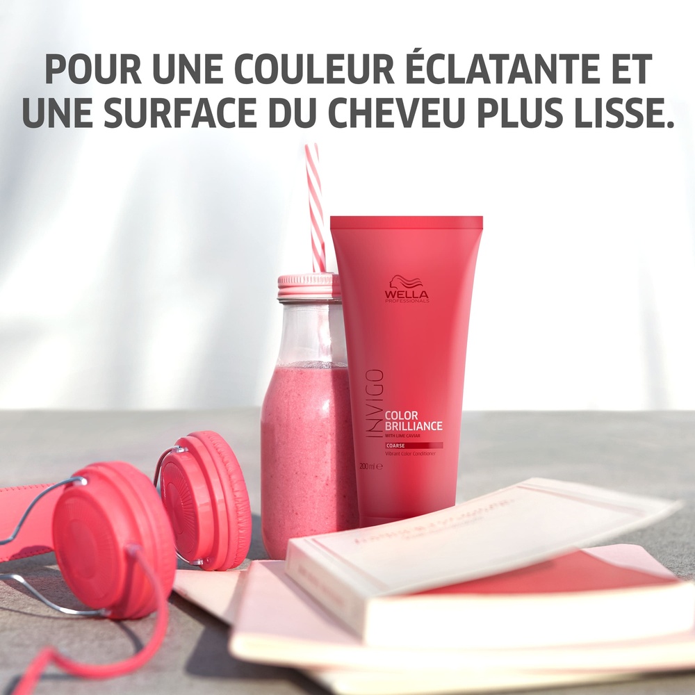 Wella Conditionneur PROTECOLOR COLOR BRILLIANCE, pour les cheveux épais, 200ml Conditionneur couleur éclatante