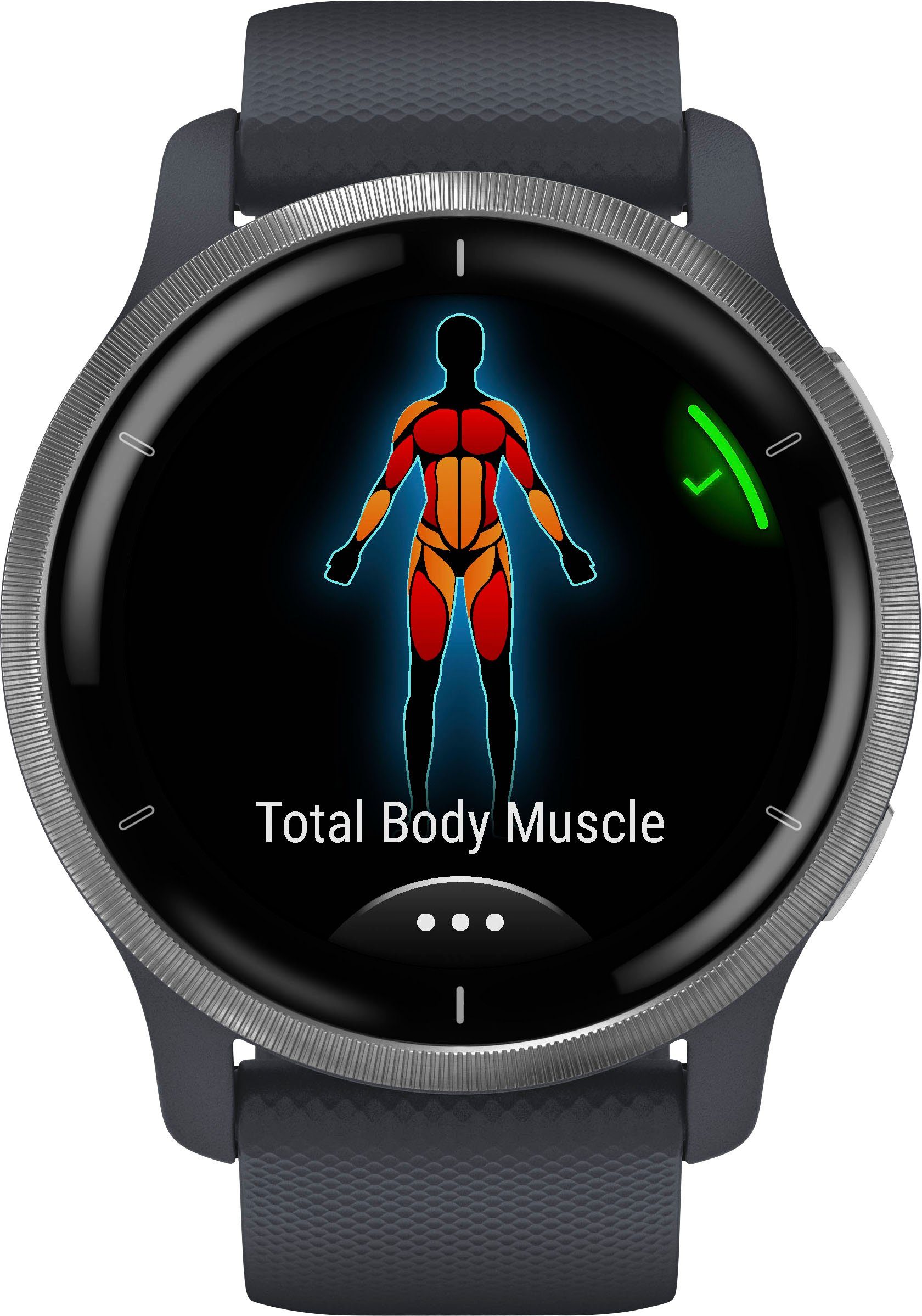 Garmin Venu 2 Smartwatch (3,3 cm/1,3 Zoll), 25 vorinstallierten Sport-Apps