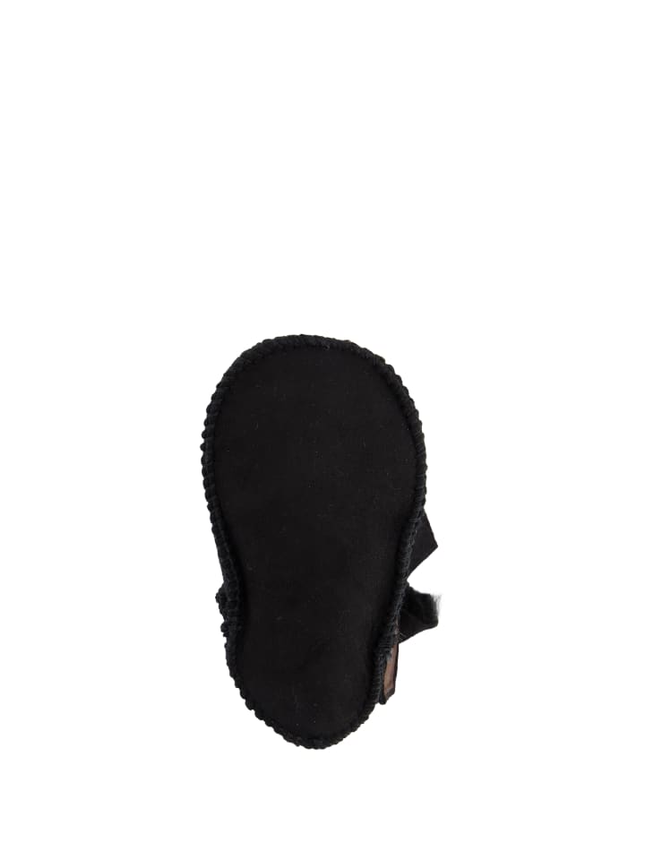 Warmbat Hausschuhe Hay Baby Bootie in Black günstig kaufen
