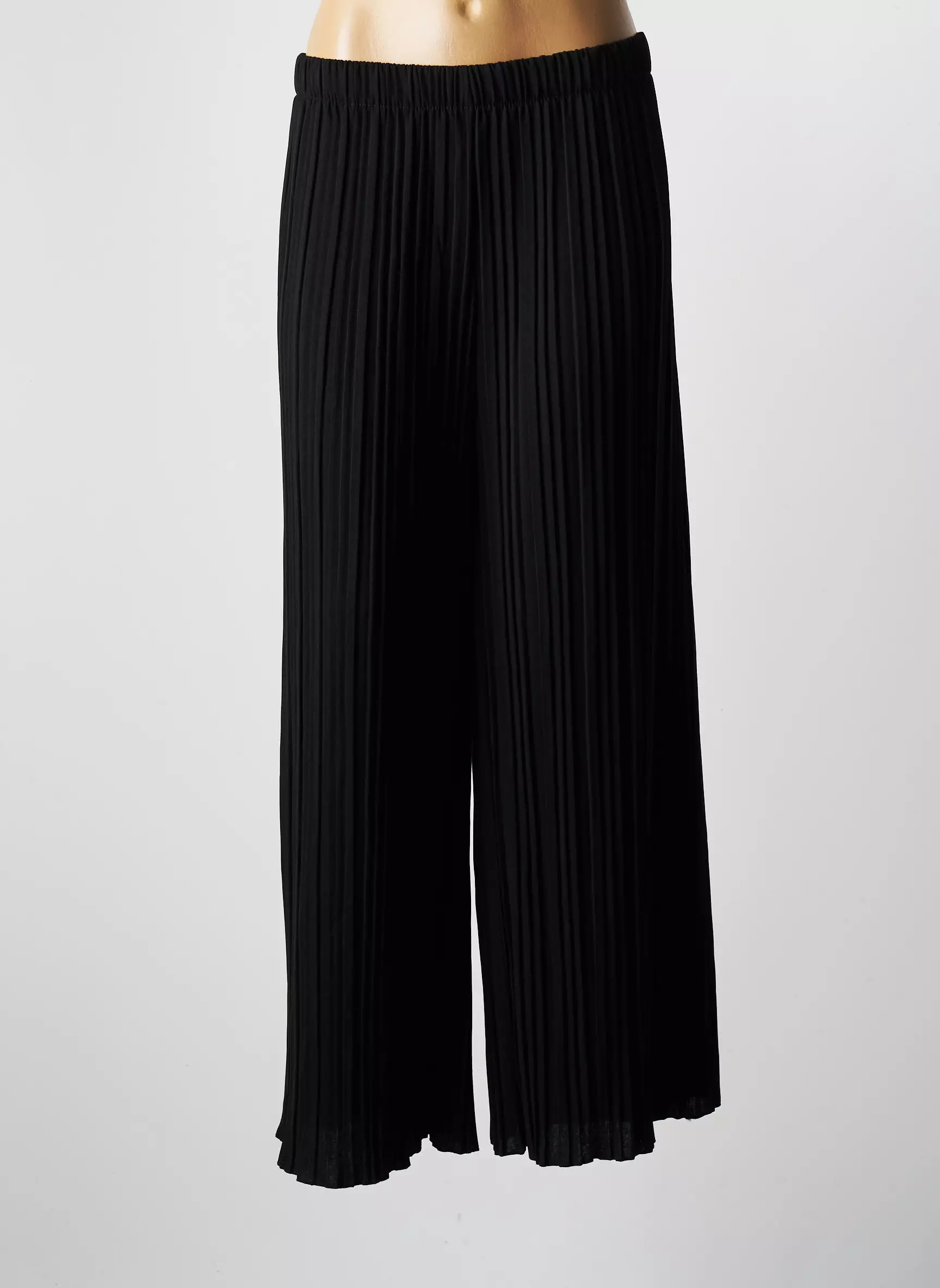 Christy Pantalons Droits Femme couleur noir