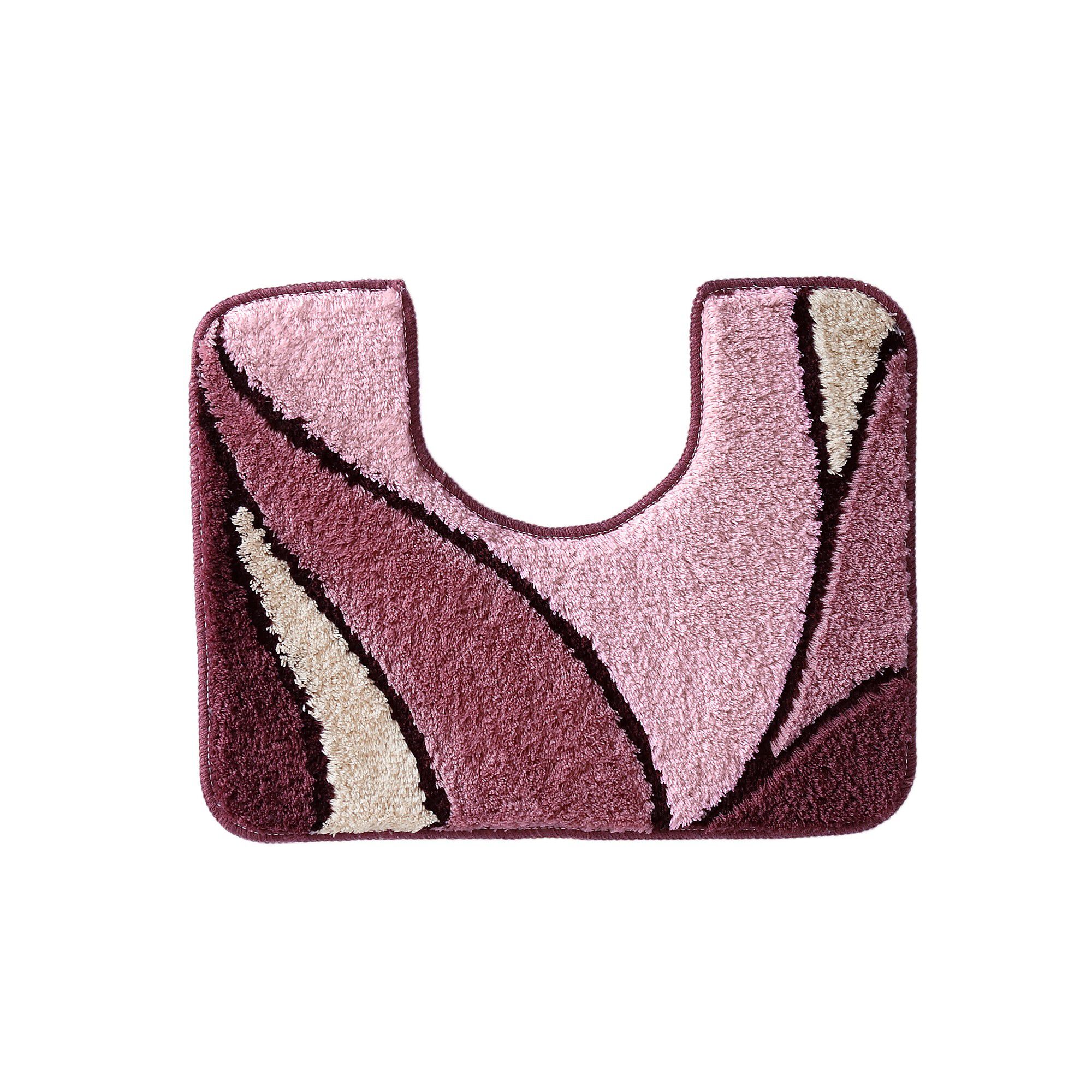 Tapis de bain motif végétal