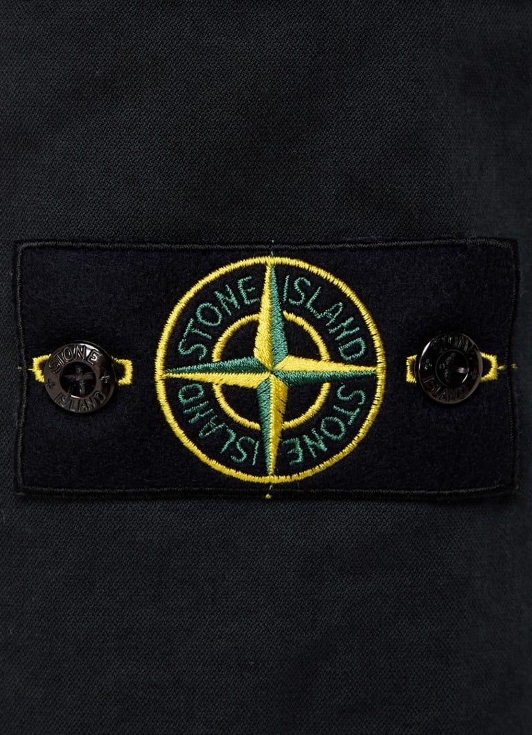 Pantaloni cargo conici Stone Island 313L1 cu logo