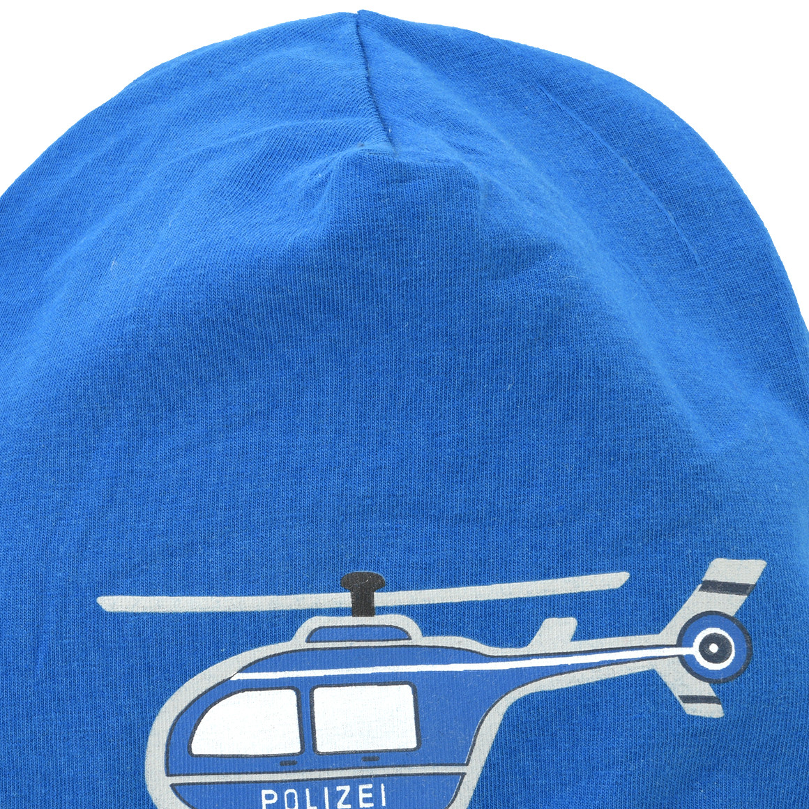 Baby Beanie mit Hubschrauber-Print