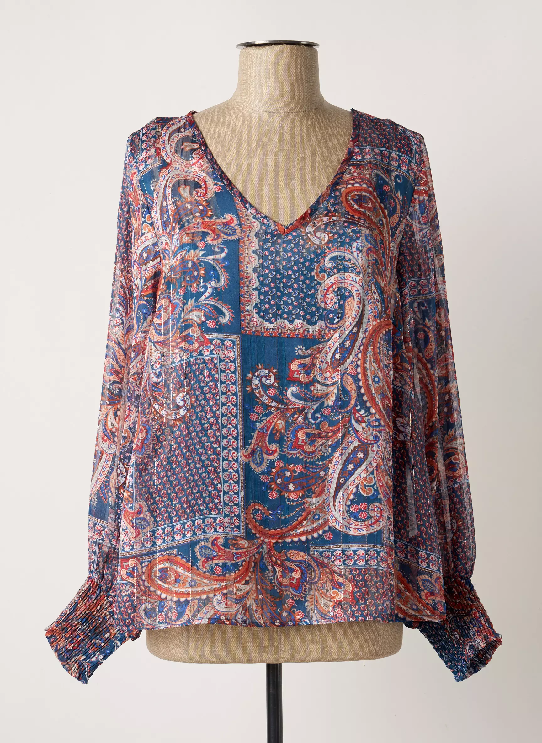 Cream Blouses Femme couleur bleu