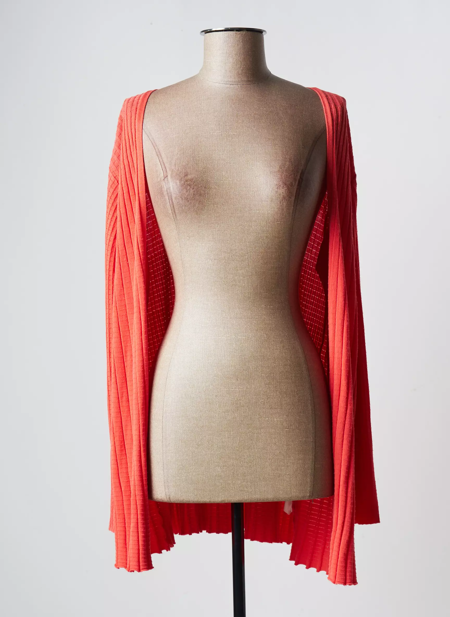 Tripode Cardigans Femme couleur orange