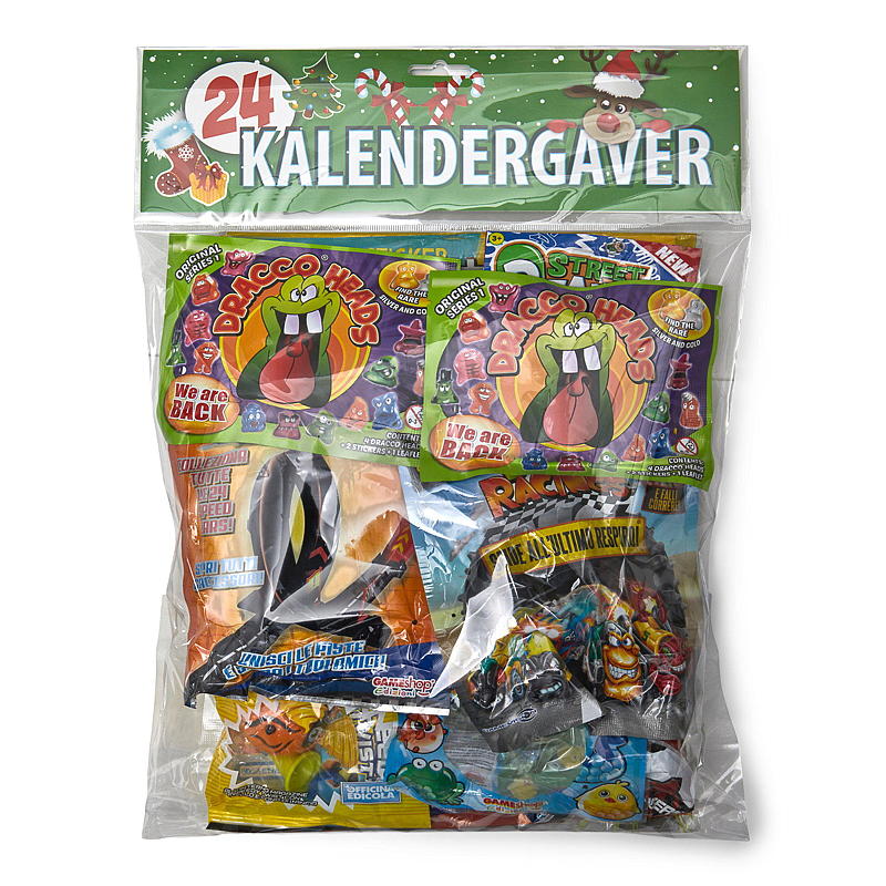 Kalendergaver 24 stk grønn