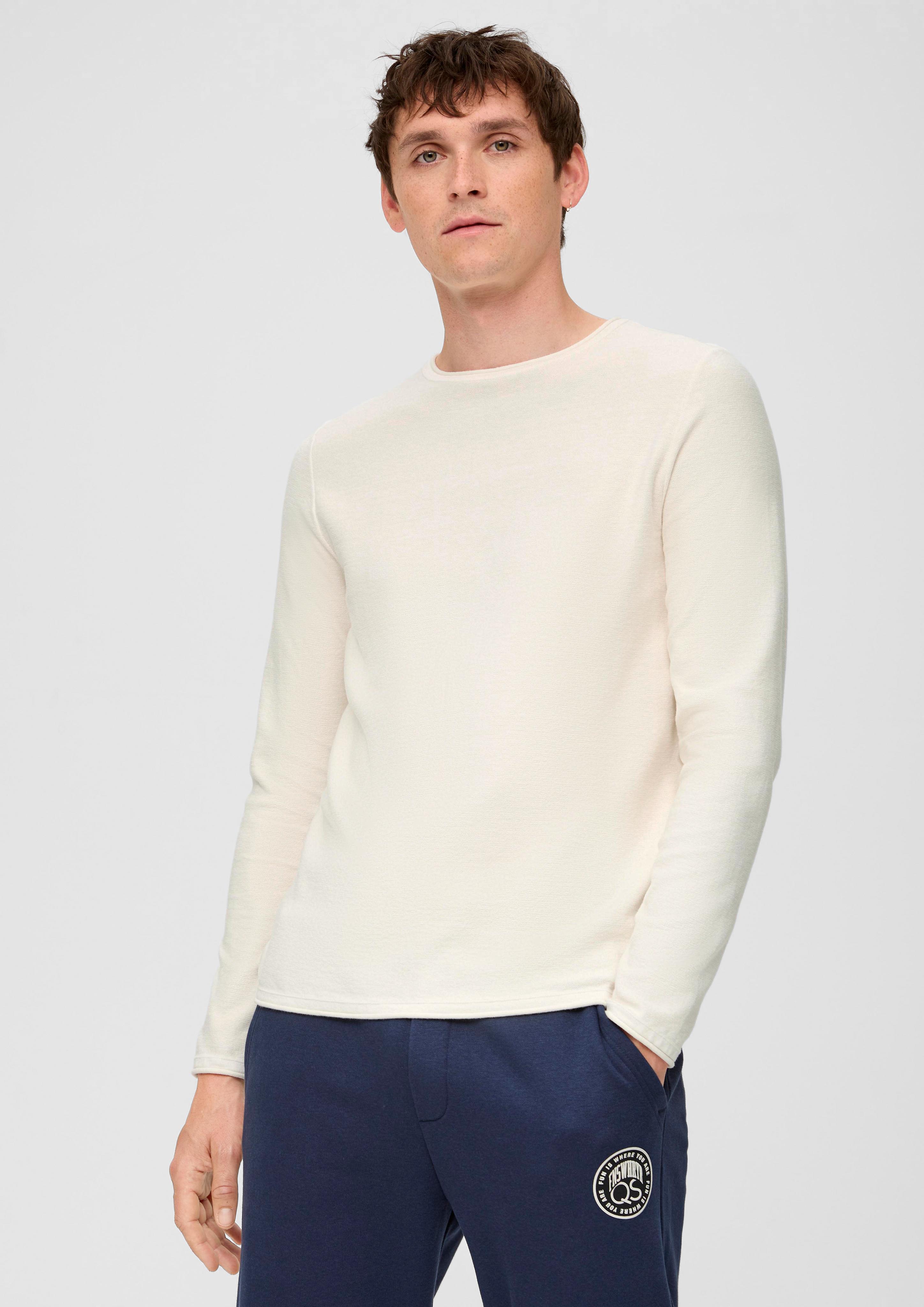 Pullover mit Garment Dye  2135456-8000