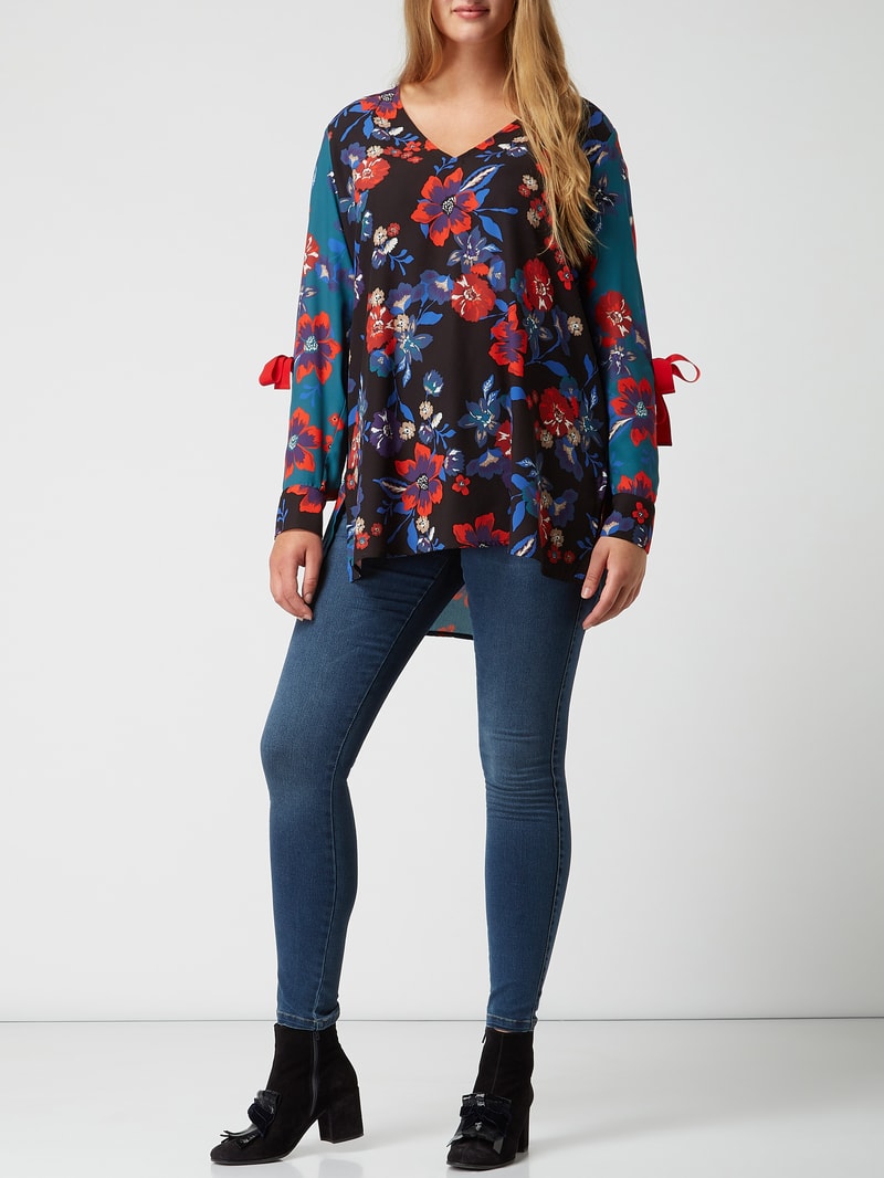 PLUS SIZE Skinny Fit Jeans mit Stretch-Anteil in bleu