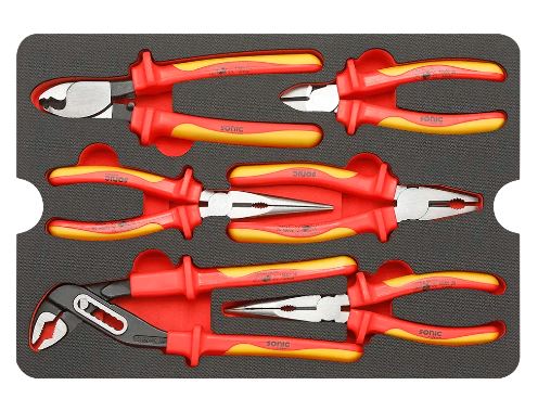 Sonic 605003 Trusă de scule umplută VDE 50 de piese