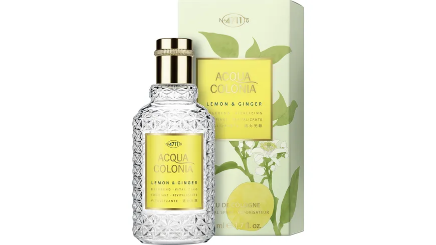 4711 ACQUA COLONIA Lemon & Ginger Eau de Cologne 50 ml