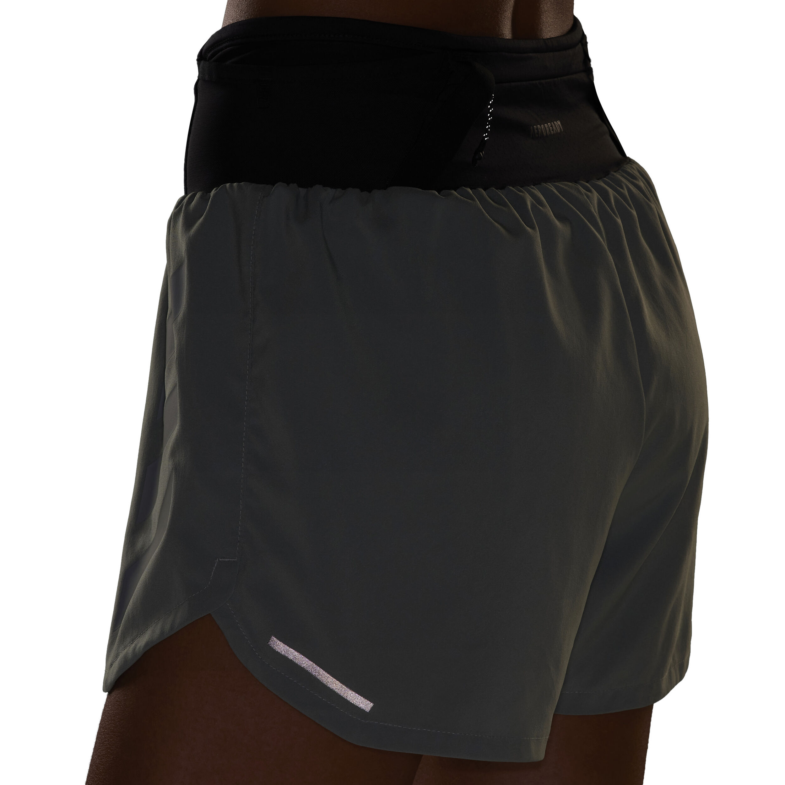 Terrex AGR 5inch Short Laufshorts Damen - Salbei, Schwarz
