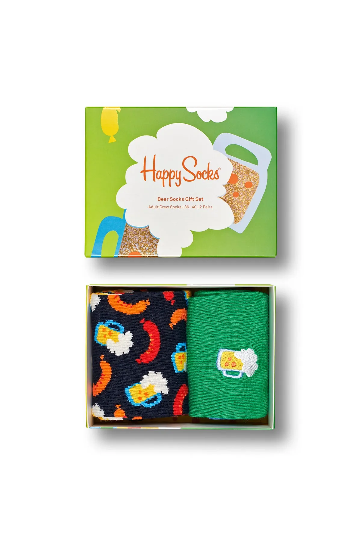 Happy Socks  2er-Pack Biersocken-Geschenkset