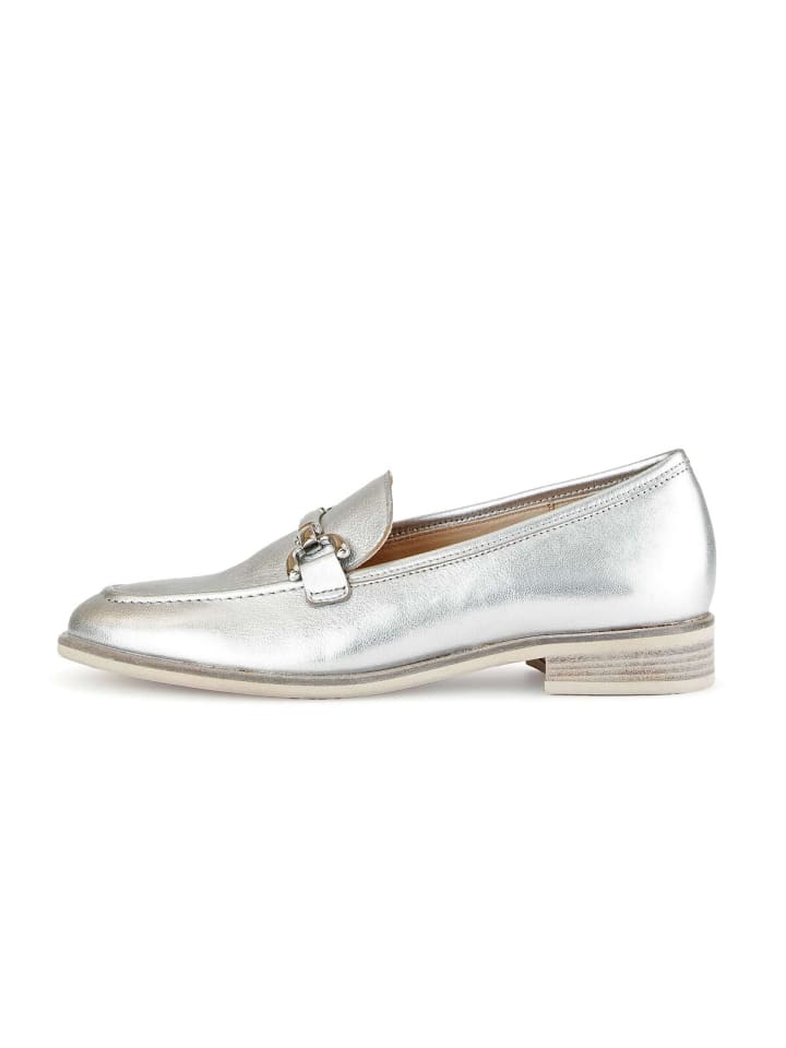 Gabor Fashion Slipper in silber günstig kaufen