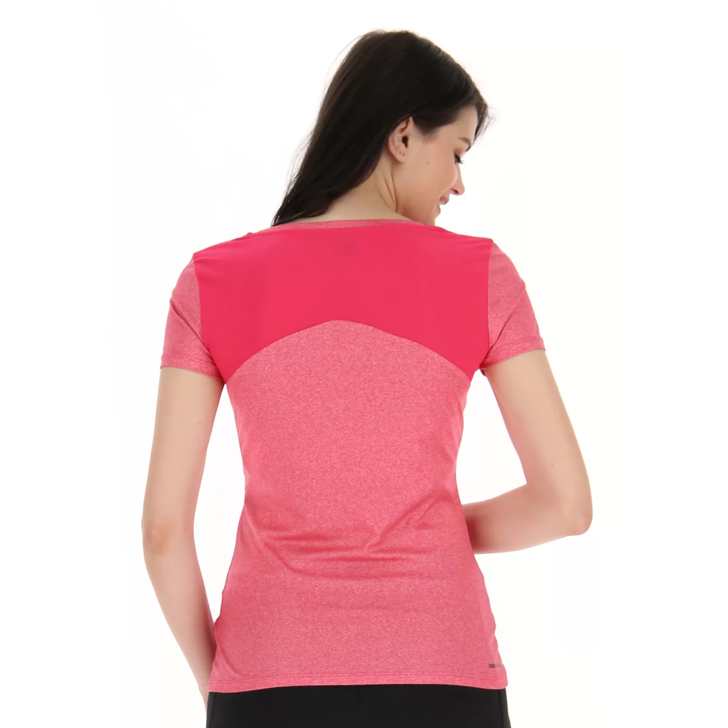RUN FIT W TEE MEL GLAMOUR ROSA
