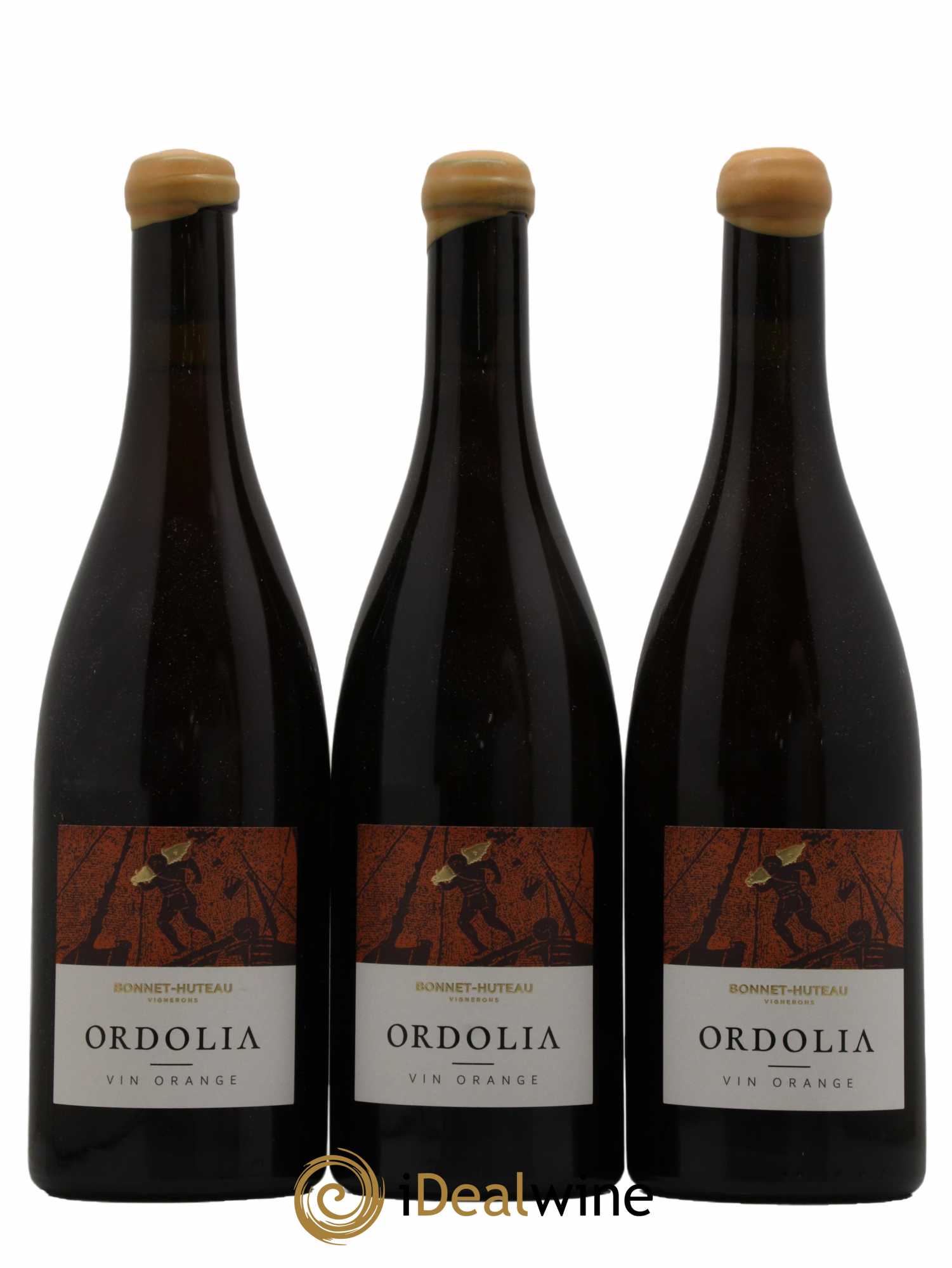 Vin de France Ordolia Bonnet-Huteau  2019 - Lot de 3 Bouteilles