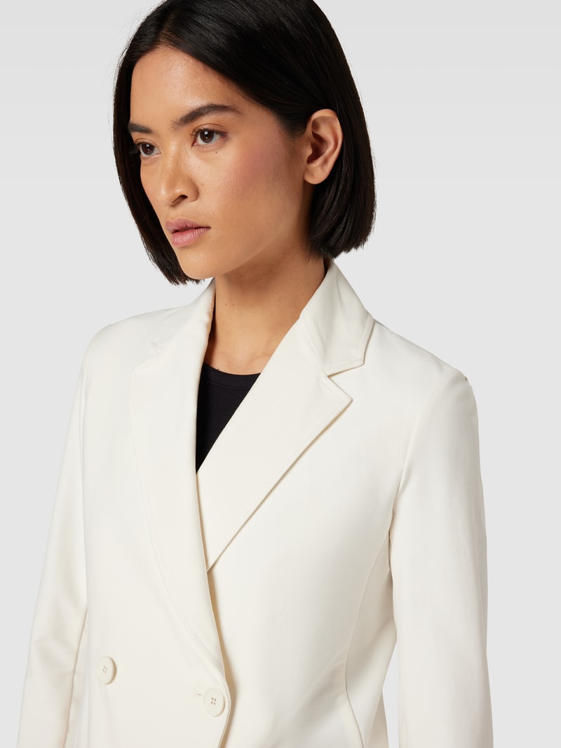 Blazer mit Reverskragen Modell 'ORNELLA' in weiß