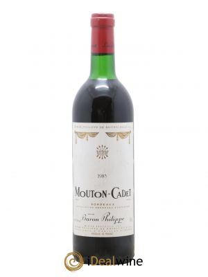 Château Mouton Cadet  1985 - Lot de 1 Bouteille