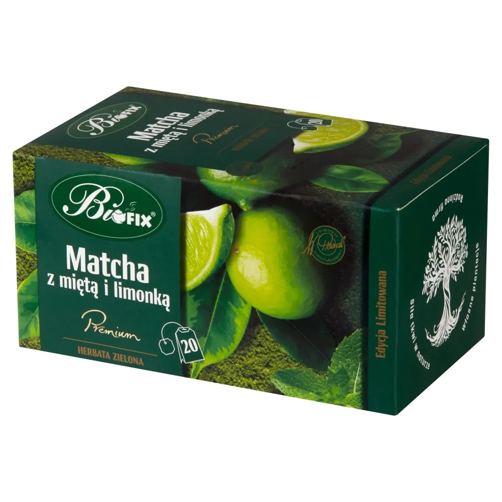 Bifix Matcha arbata su mėtų ir laimo prieskoniais