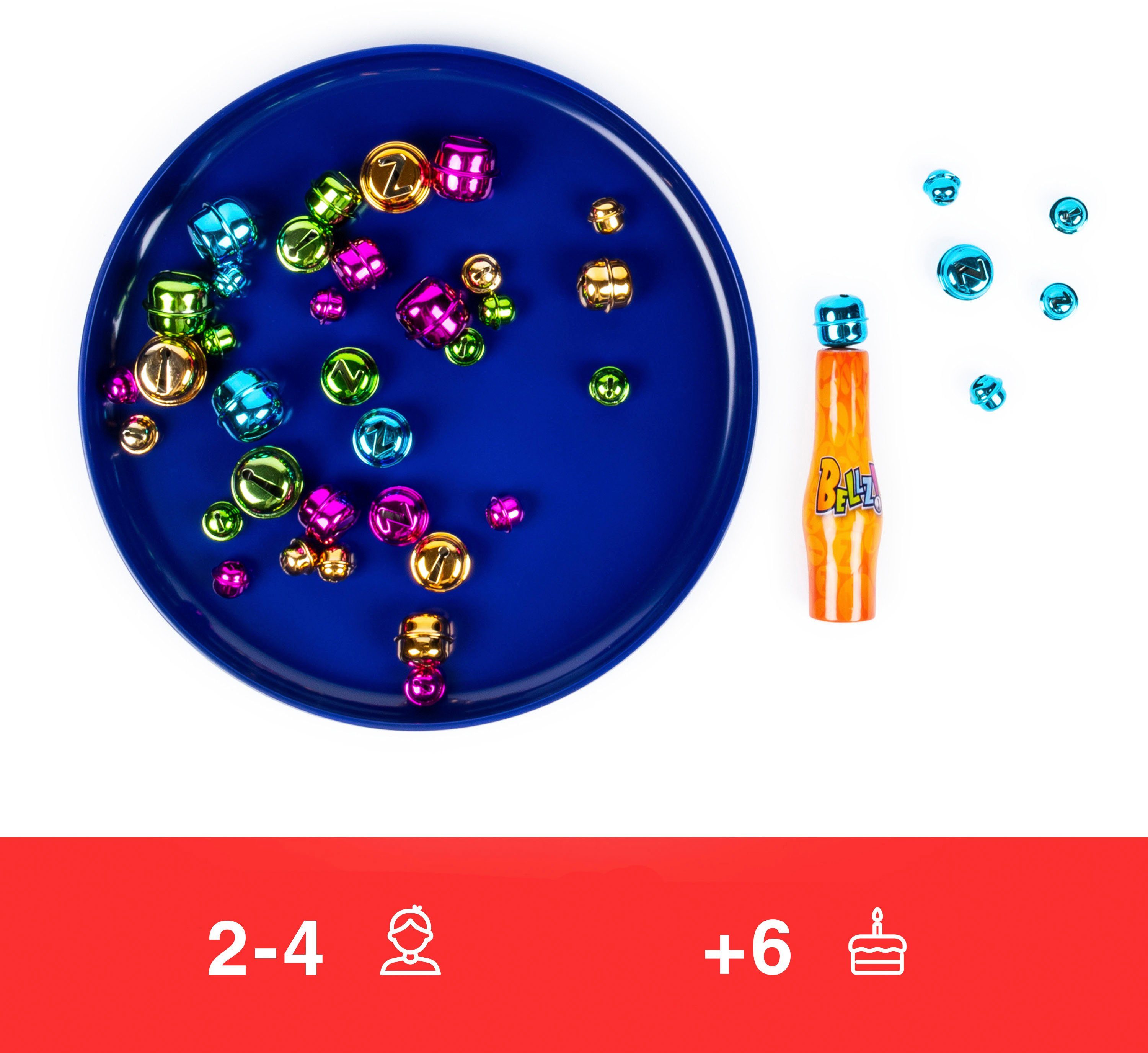 Spin Master Spiel, Familienspiel Spin Master Games, Bellz!