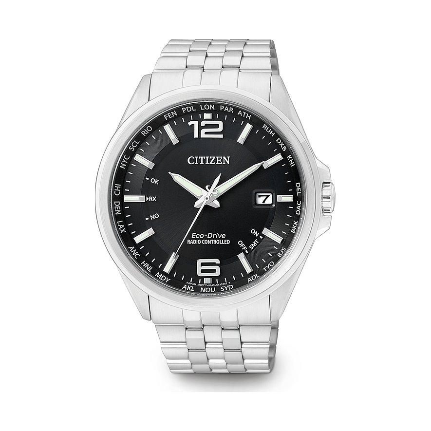 Citizen Herrenuhr Funkuhr Eco-Drive