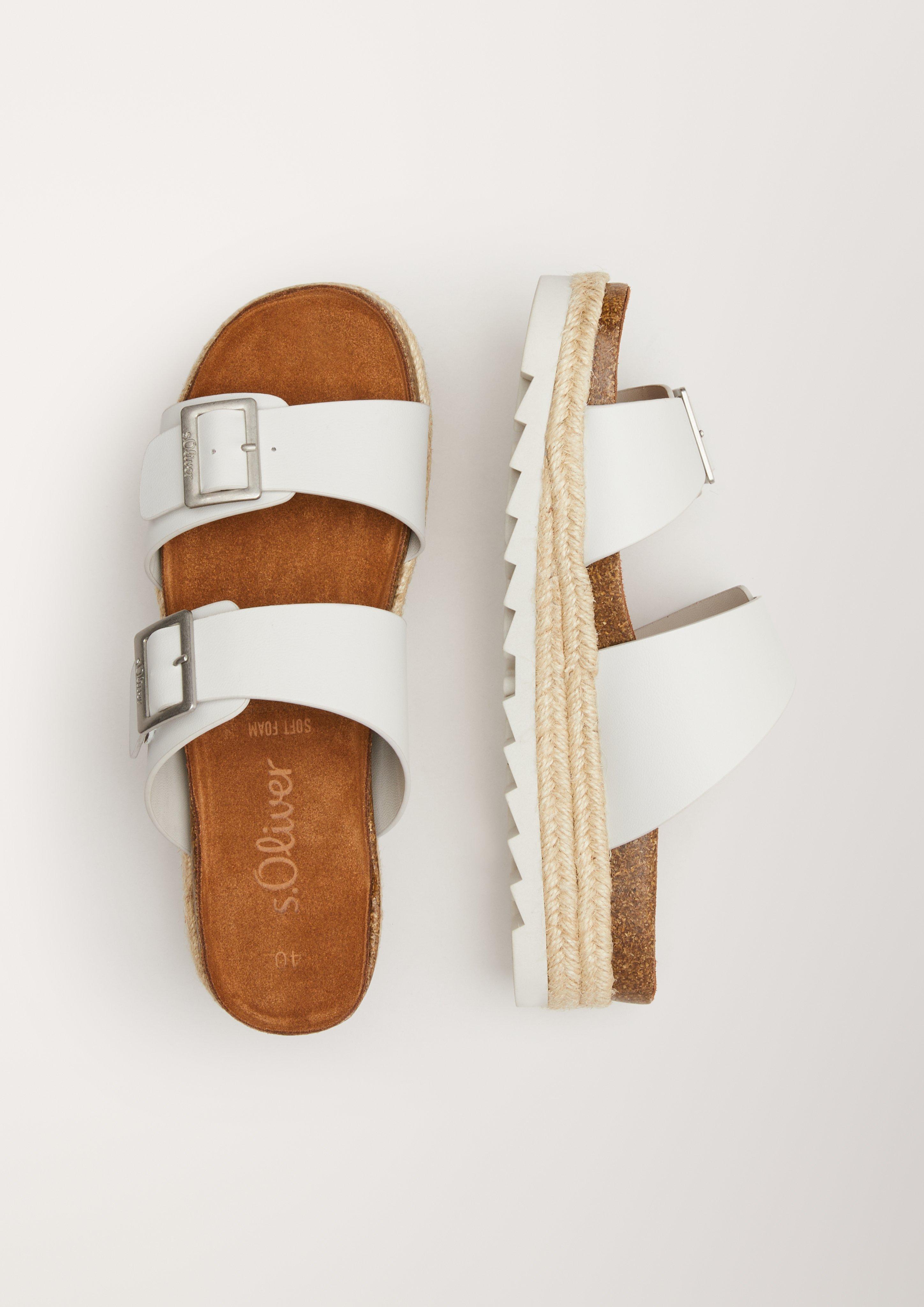 Sandalen mit Plateausohle  6005772-109