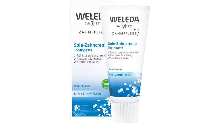 WELEDA ZAHNPFLEGE Sole-Zahncreme 75 ml