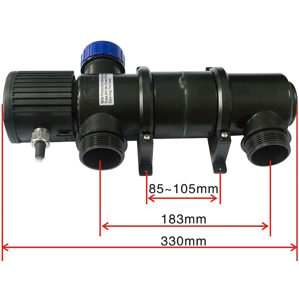 Casaria monzana® UV-C Wasserklärer 3/4 bis 1 1/2
