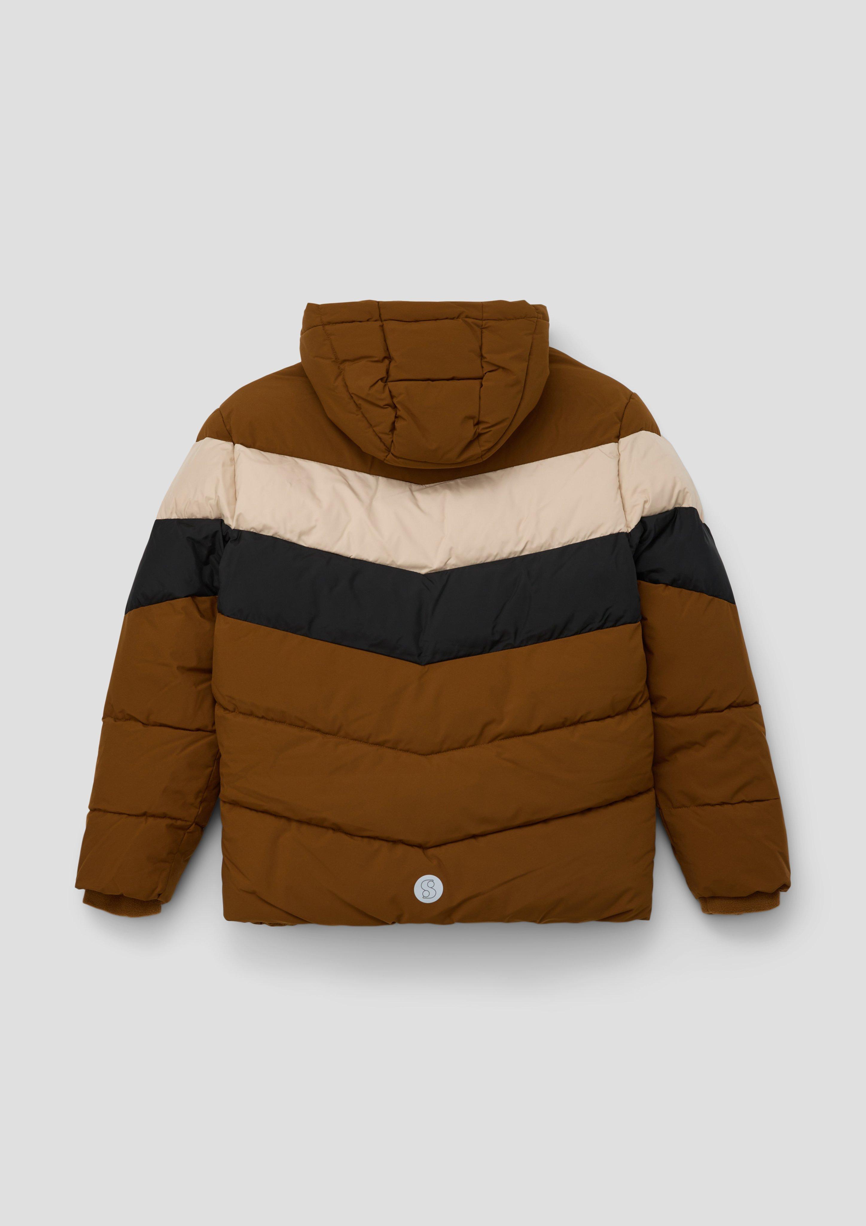 Steppjacke in Colour-Blocking-Optik  2132200-8743