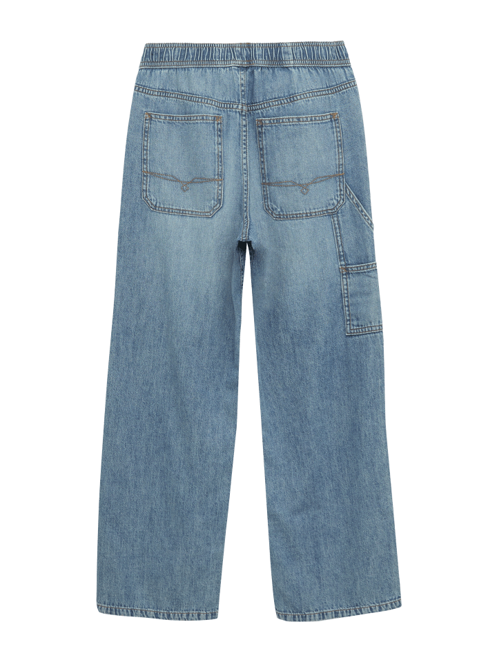 s.Oliver Jeans-Hose lang in Blau günstig kaufen
