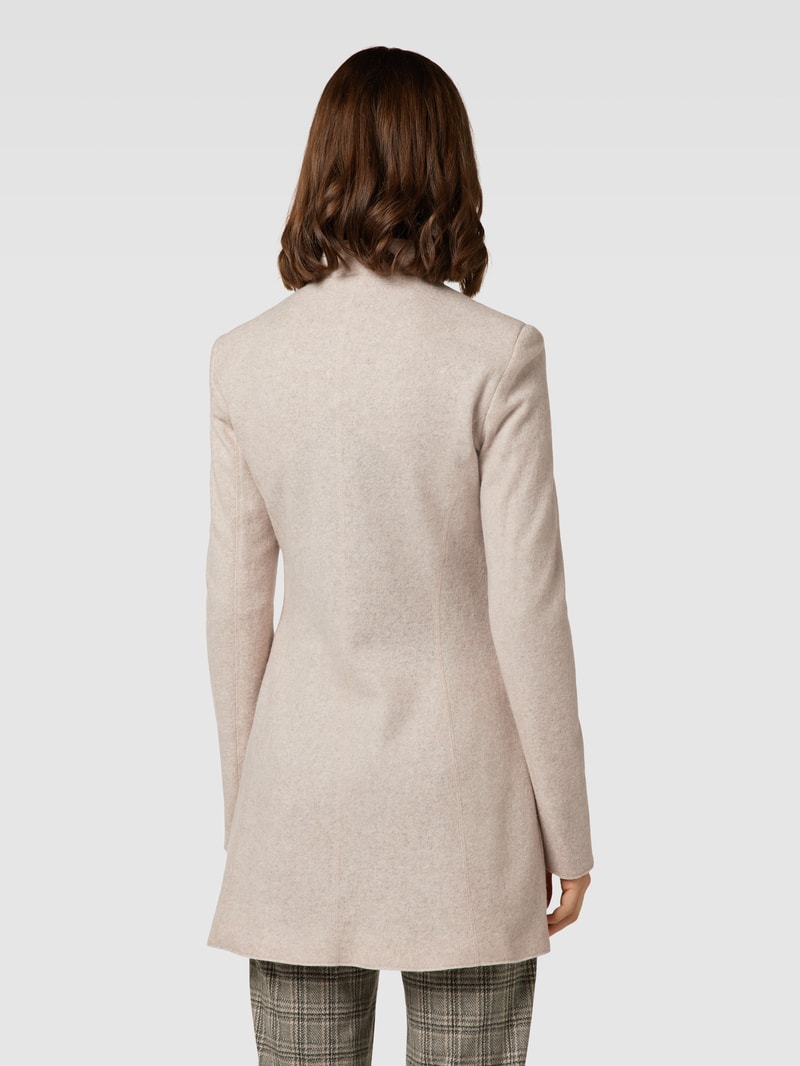 Blazer mit Stehkragen in sand