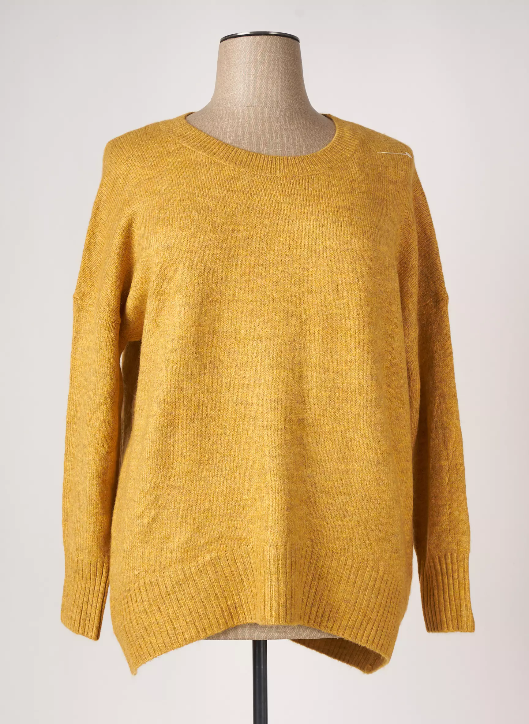 Only Pulls Femme couleur jaune