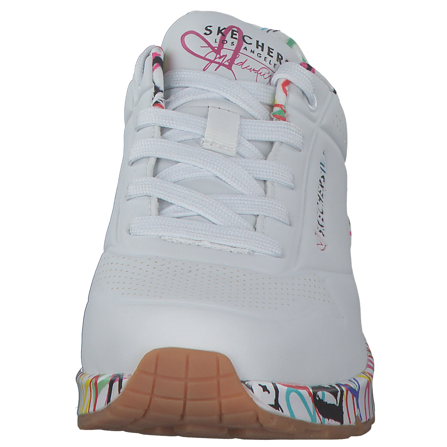 Skechers 155506, Sneakers Low, Damen, WHT Weiß