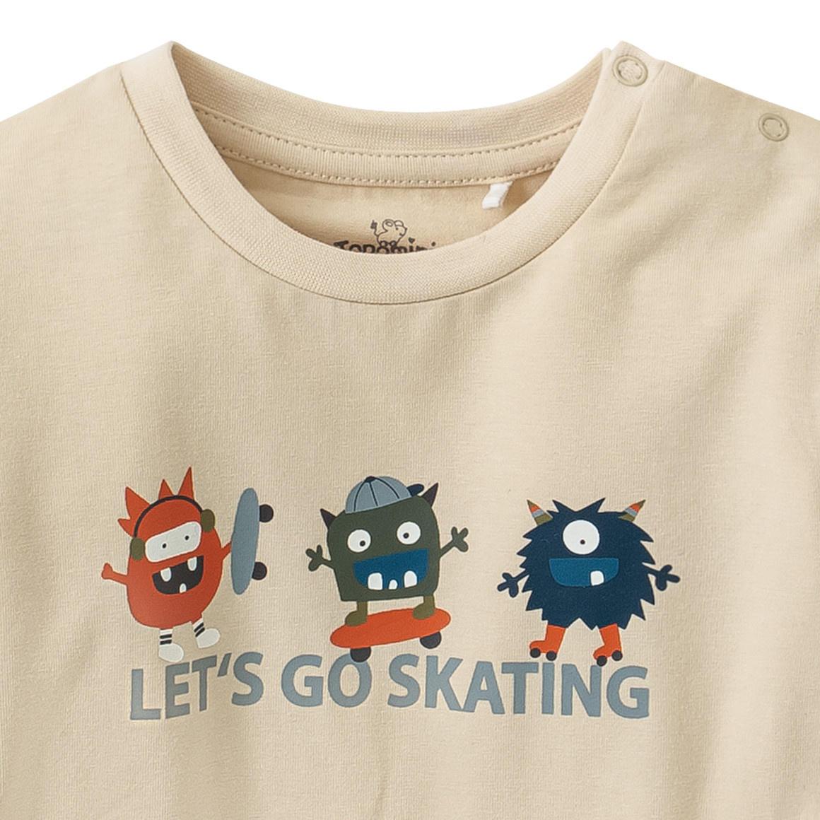 Baby Langarmshirt mit großem Print