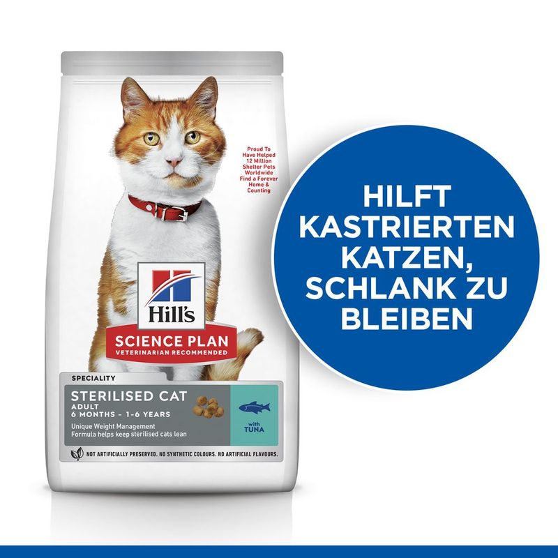 Hill's Science Plan Adult Sterilised Thunfisch
