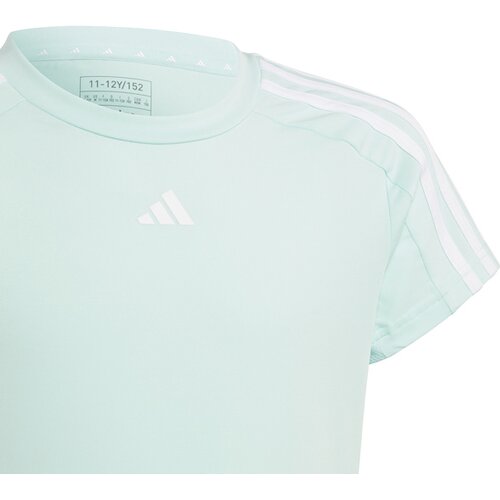 KINDER SHIRT TRAIN ESSENTIALS AEROREADY 3-STREIFEN SLIM-FIT TRAINING