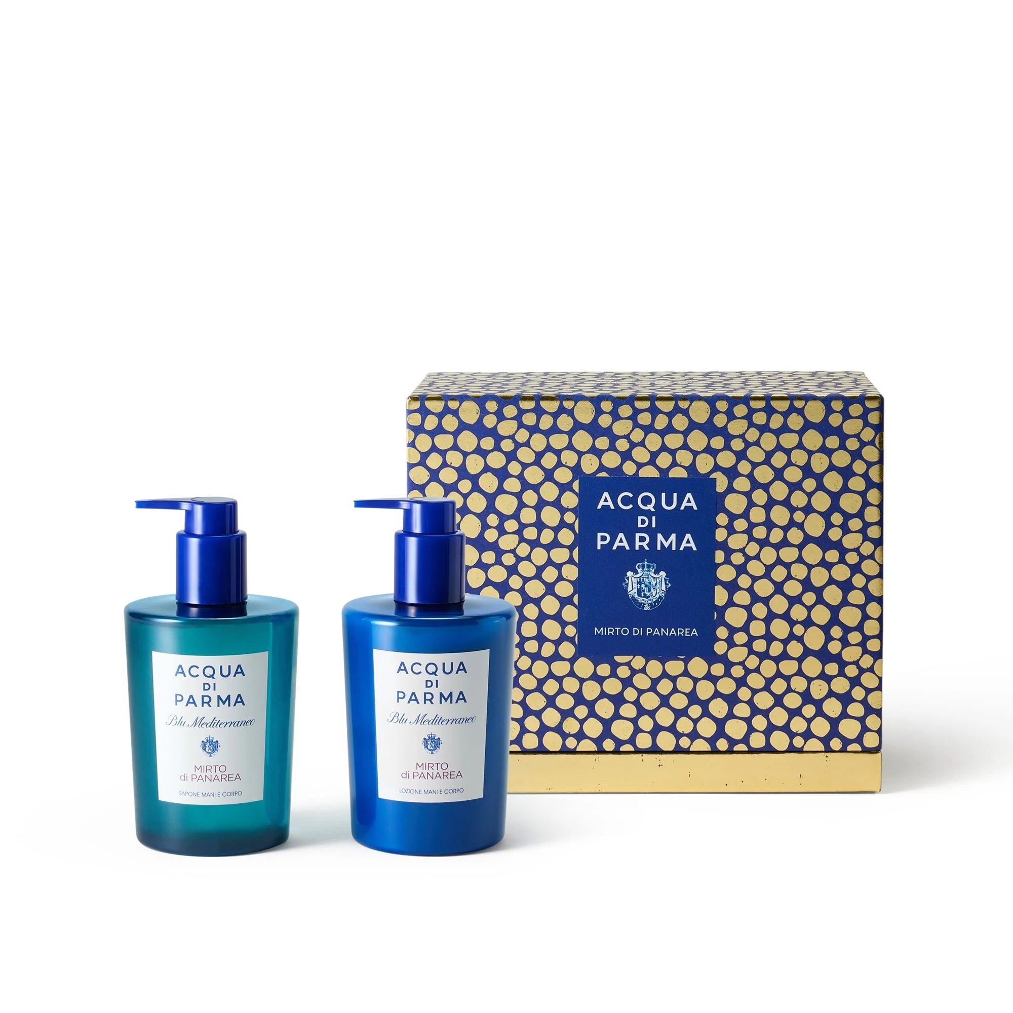 Blu Mediterraneo Mirto di Panarea Hand & Body Ritual - Σετ περιποίησης προσώπου και σώματος, σαπούνι, περιποίηση χεριών